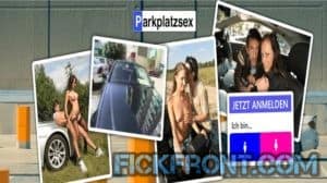 Fickdate auf dem Parkplatz